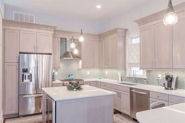 Asbury Avenue, Ocean City NJ - Transitional Kitchen